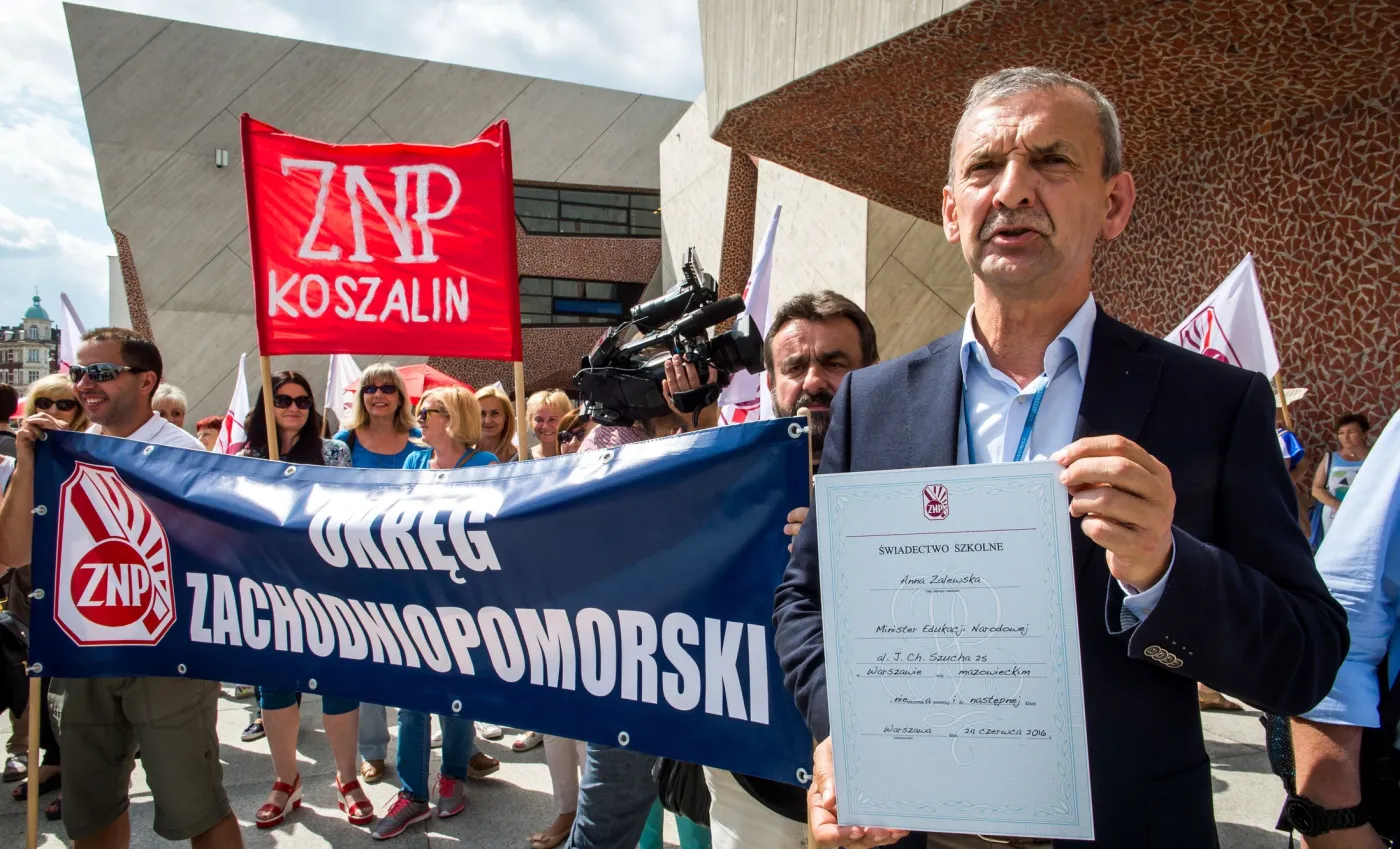 Prezes ZNP, Sławomir Broniarz