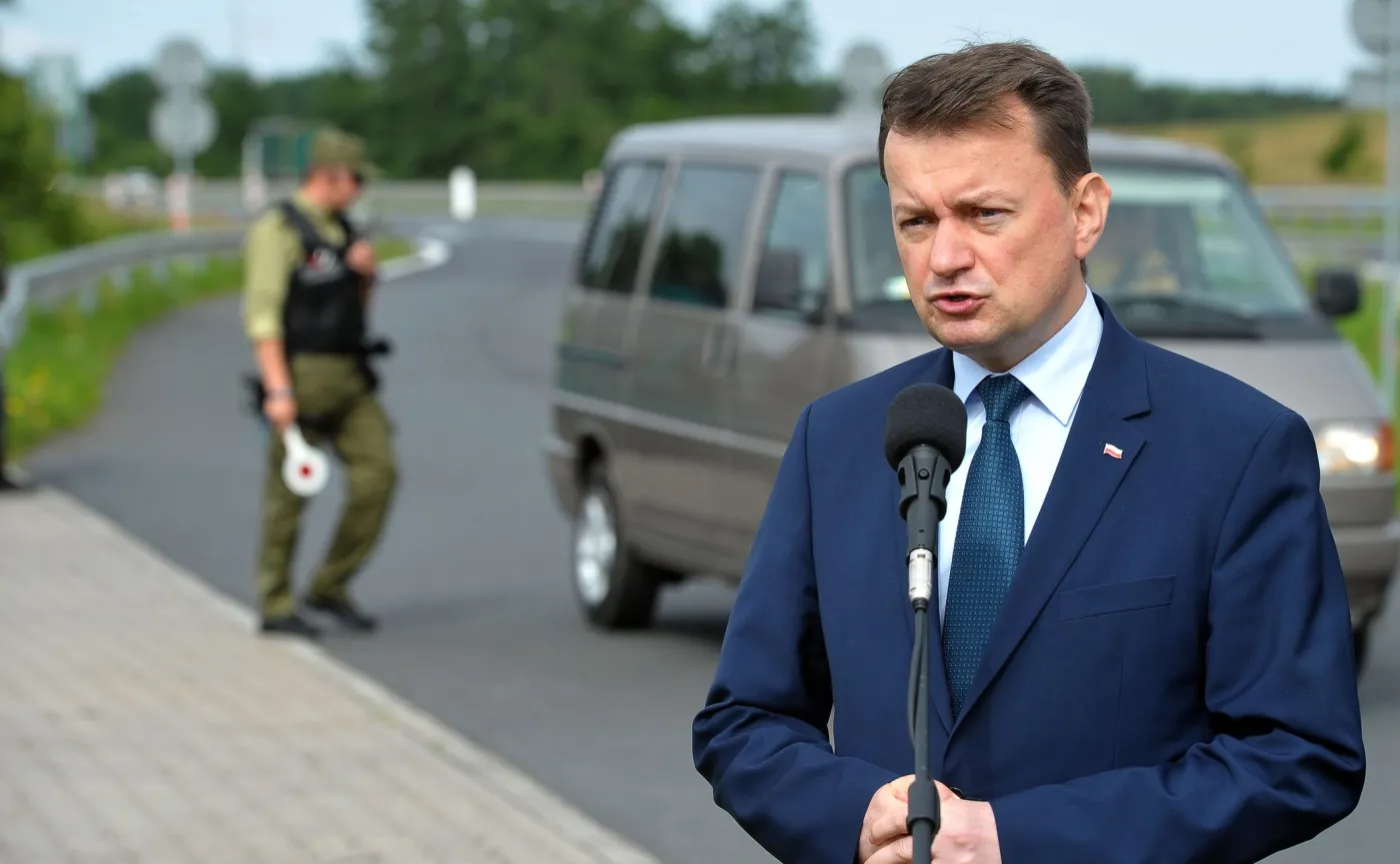 minister Mariusz Błaszczak