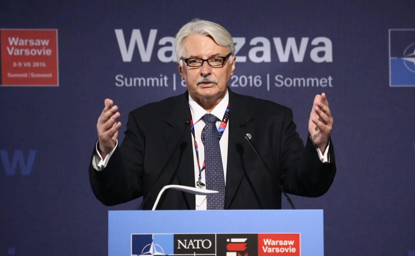 Szef MSZ Witold Waszczykowski