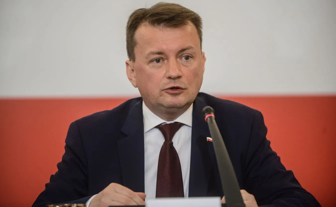 Szef MSWiA Mariusz Błaszczak