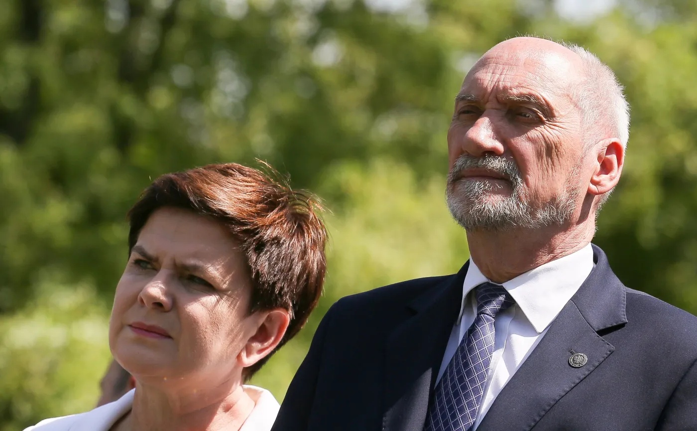 Wiceszefowie PiS: Beata Szydło i Antoni Macierewicz