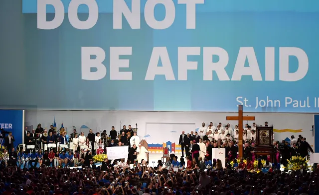 Przesłanie Maćka Cieśli - wolontariusza, który zmarł na raka - na spotkaniu z papieżem: Chciałbym po prostu żyć