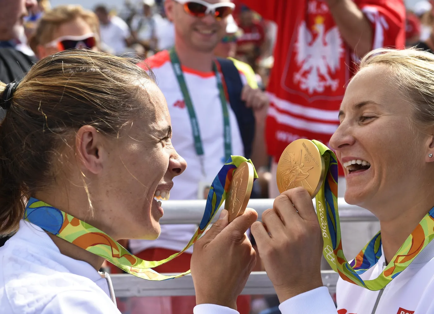 Magdalena Fularczyk-Kozłowska i Natalia Madaj