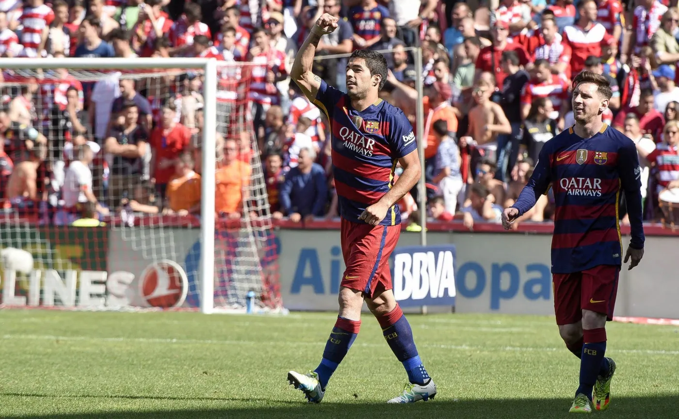 Luis Suarez z FC Barcelony