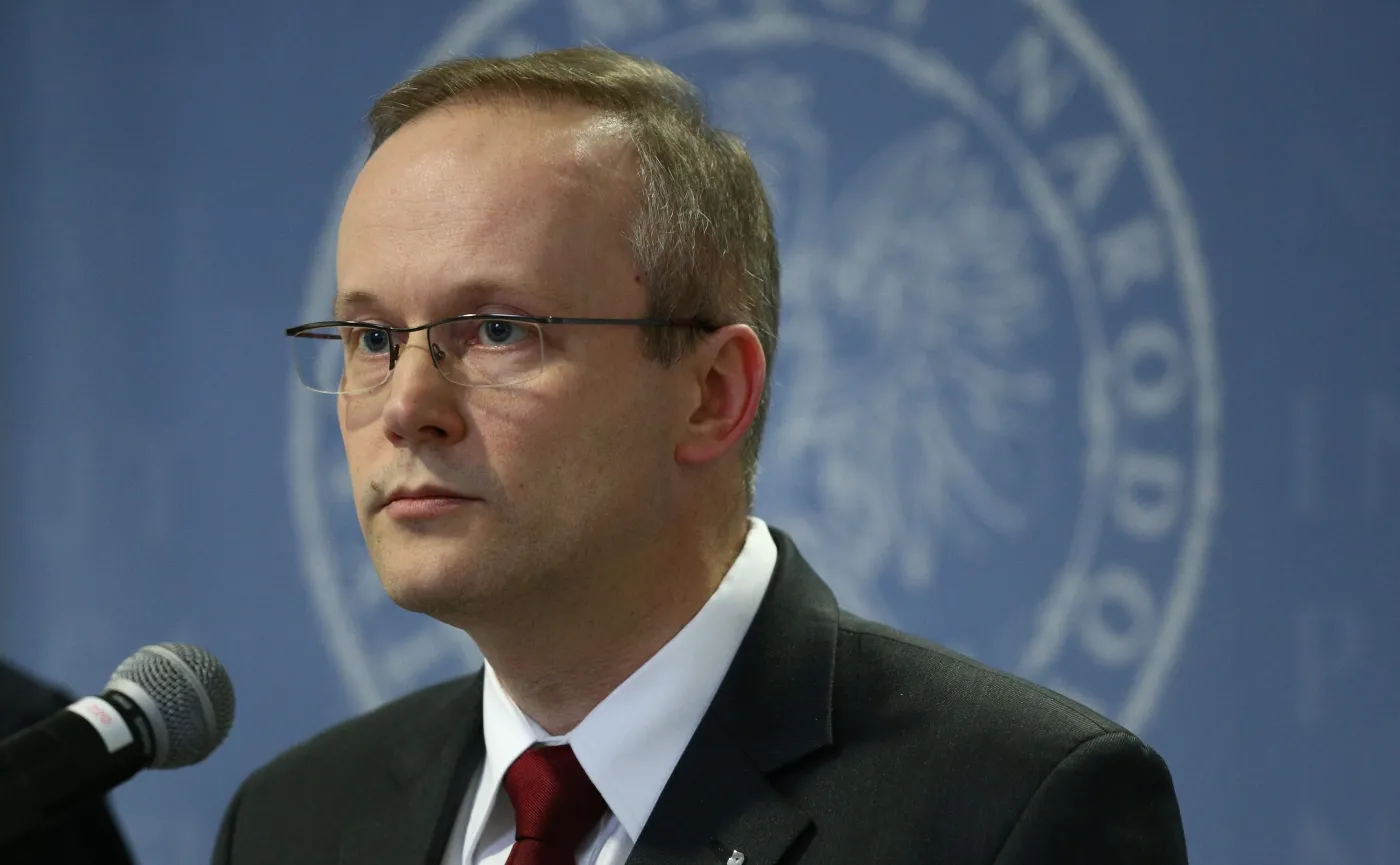 Prezes IPN Łukasz Kamiński