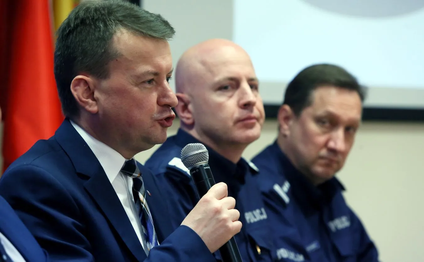 Szef MSWiA Mariusz Błaszczak