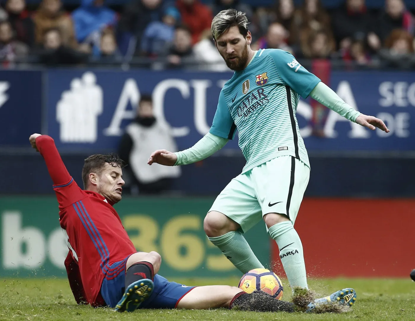 Oriol Riera i Lionel Messi