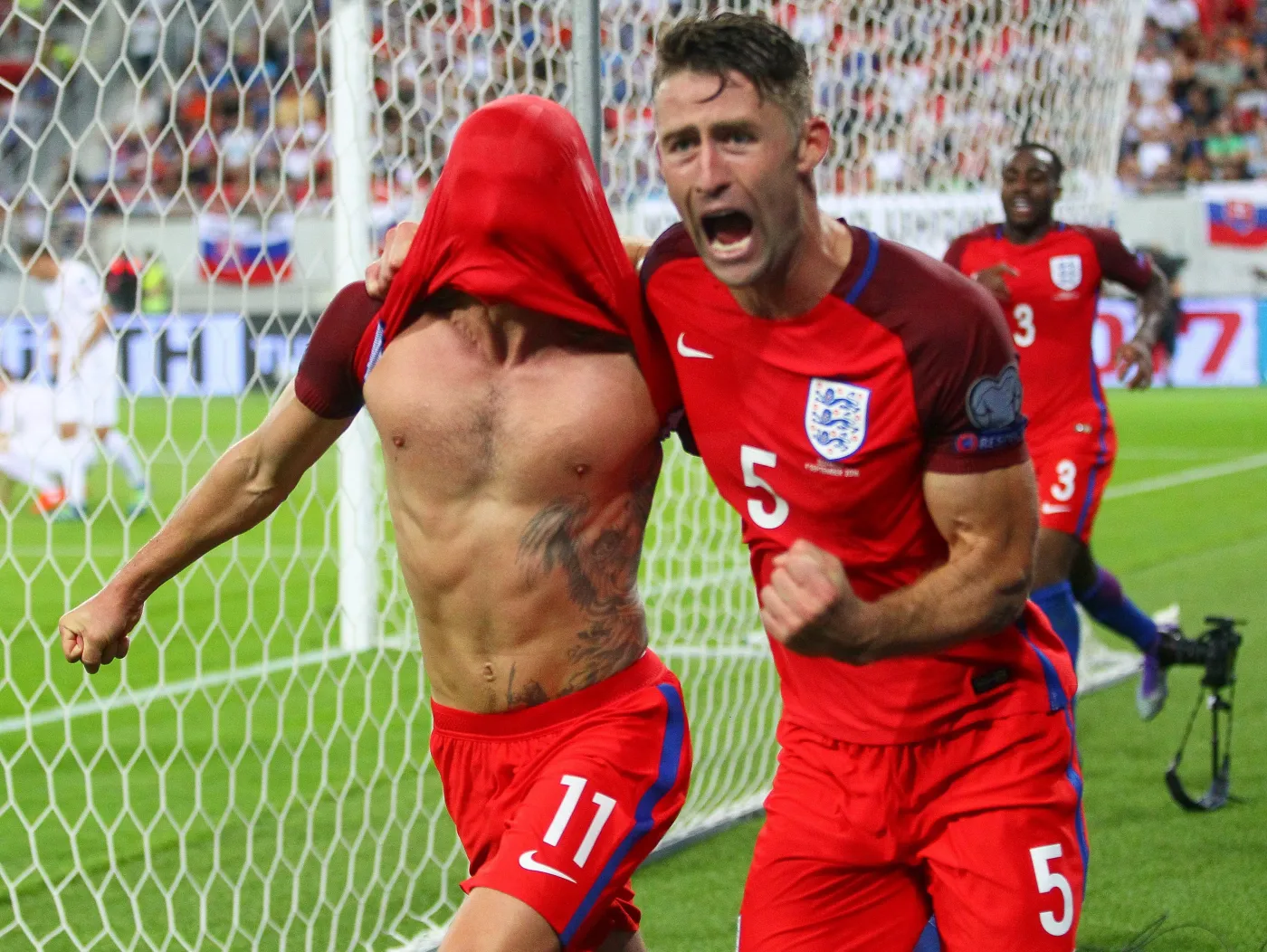 Gary Cahill i Adam Lallana