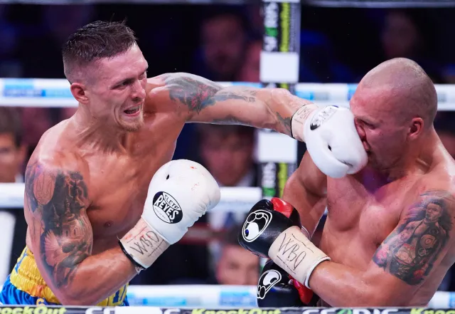 Głowacki nie obronił tytułu mistrza świata WBO. Usyk wygrał na punkty