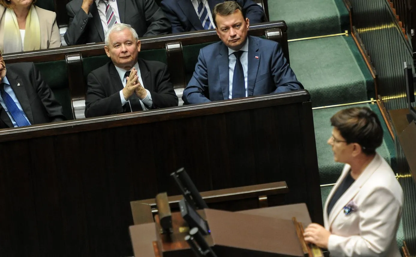 Jarosław Kaczyński w Sejmie