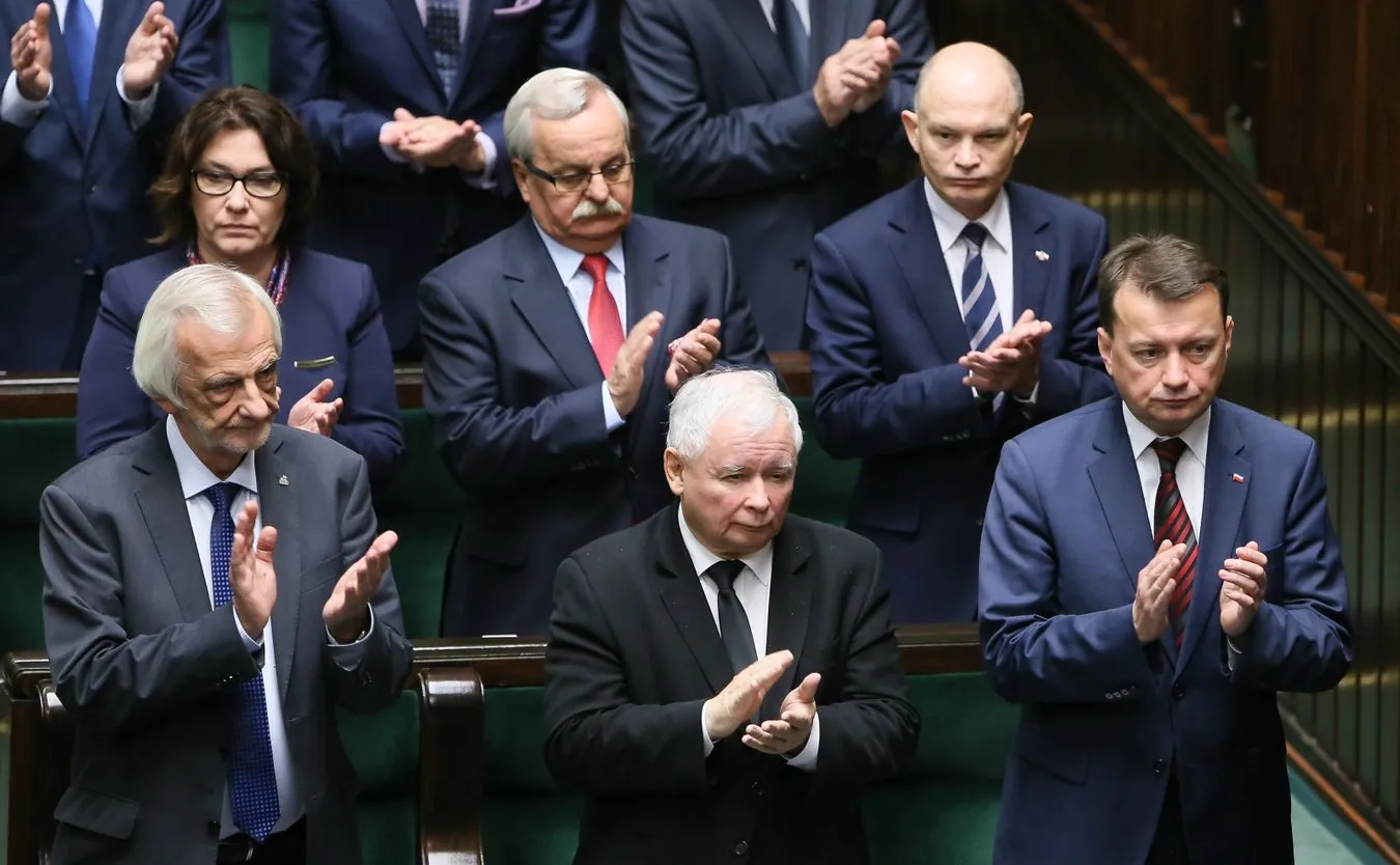 Jarosław Kaczyński w Sejmie