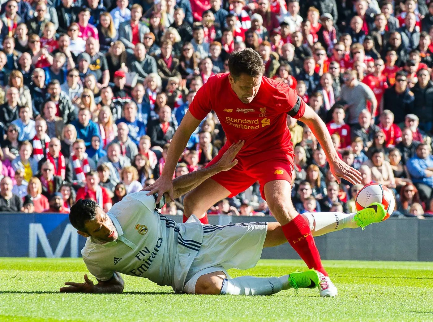 Dudek jednym z bohaterów meczu weteranów Liverpoolu i Realu Madryt
