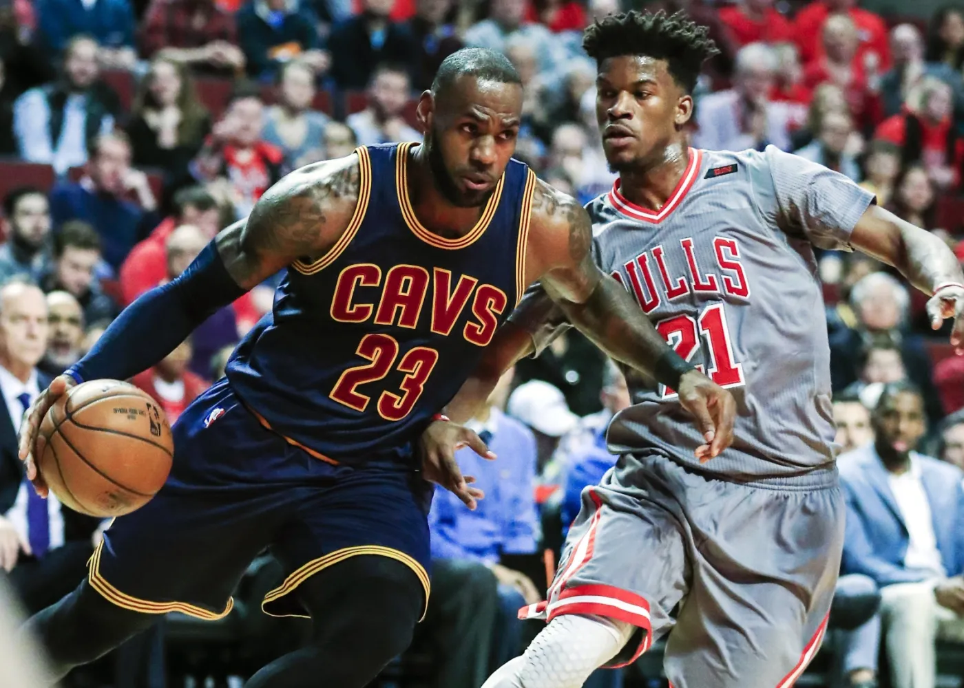 LeBron James i Jimmy Butler 