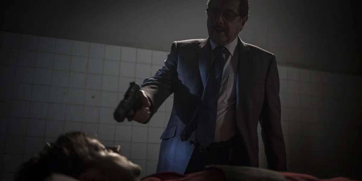 Janusz Gajos w filmie "Konwój". Premiera 13 stycznia 2017 roku. 