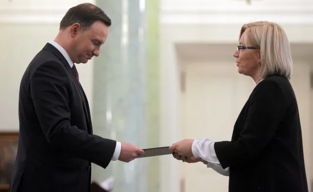 Prezes TK Julia Przyłębska zapewnia: Trybunał Konstytucyjny pracuje normalnie, załatwiamy dużo spraw