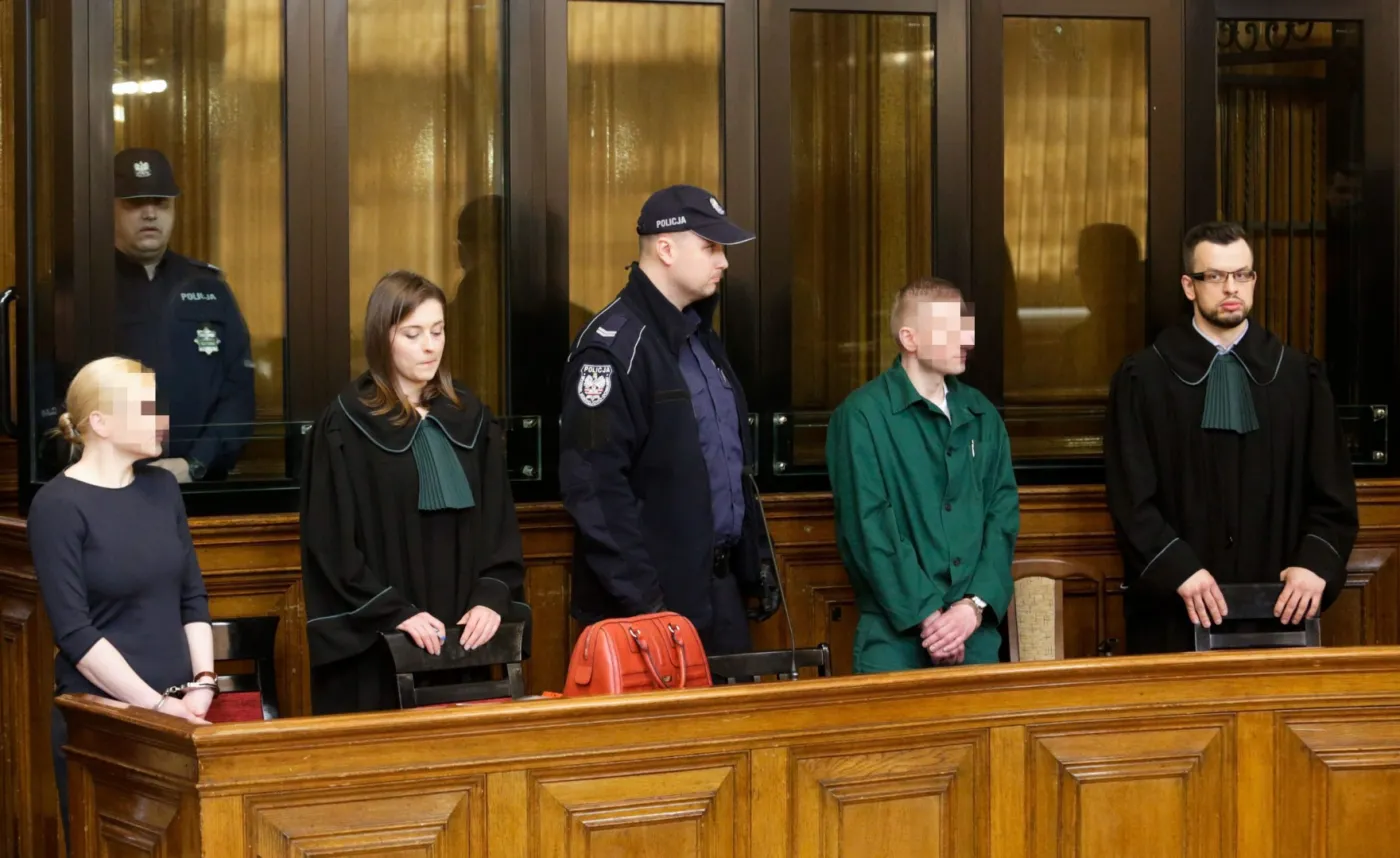 Na ławie oskarżonych  Marcin P. i Katarzyna P.