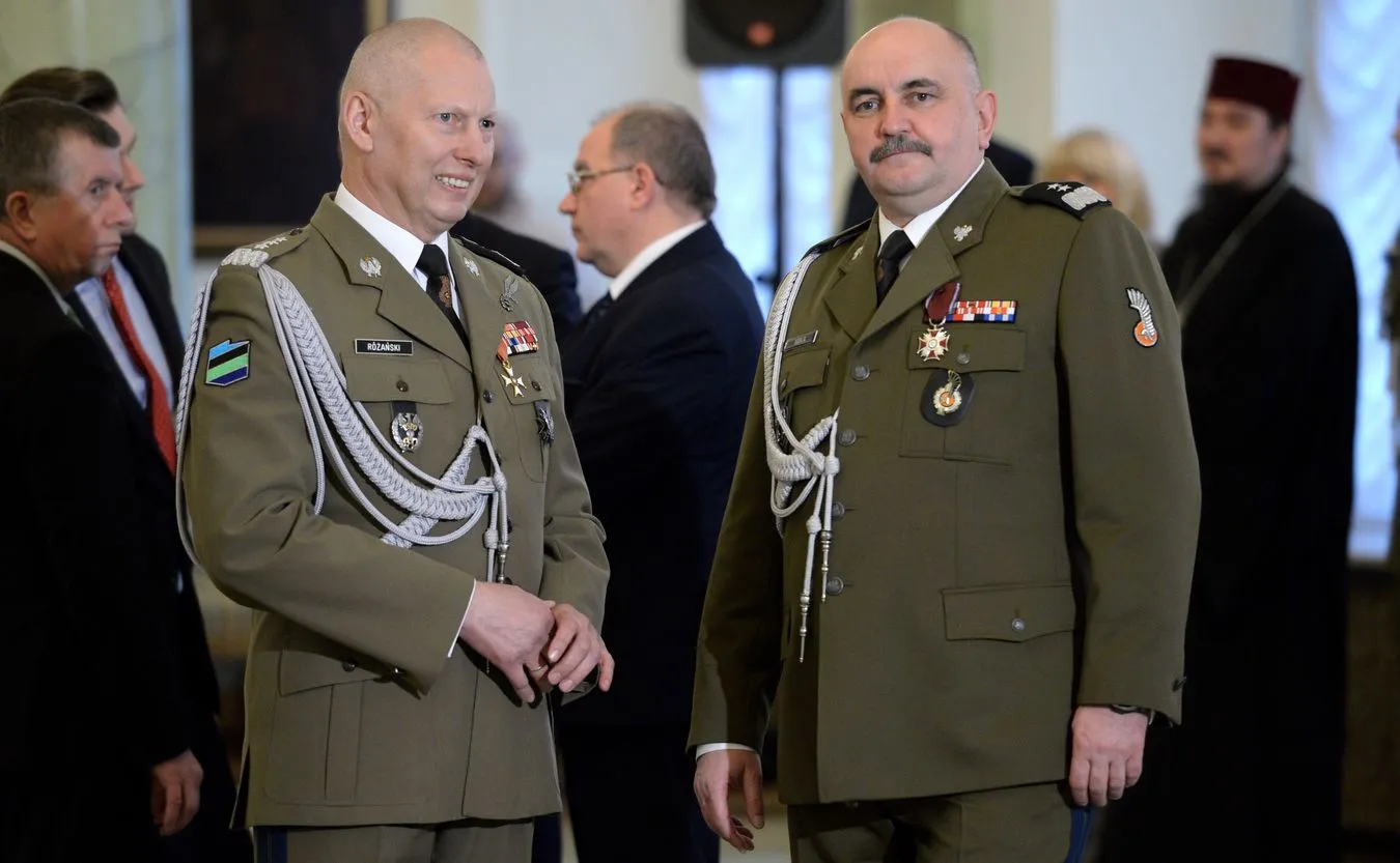 Gen. Mirosław Różański i gen. Jarosław Mika