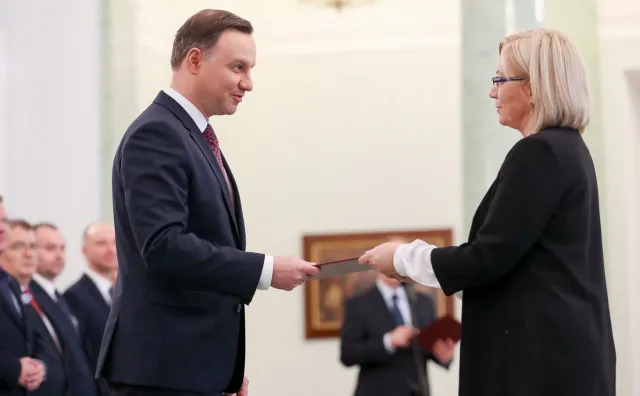 Trybunał Konstytucyjny ma nowego prezesa. Przyłębska powołana przez Andrzeja Dudę