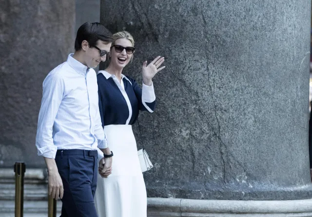 Wielka wpadka córki Donalda Trumpa podczas wizyty w Rzymie [FOTO]