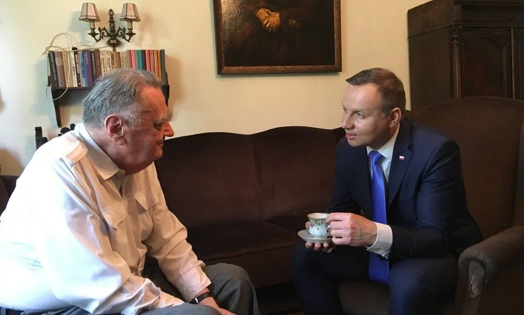 Jan Olszewski i Andrzej Duda