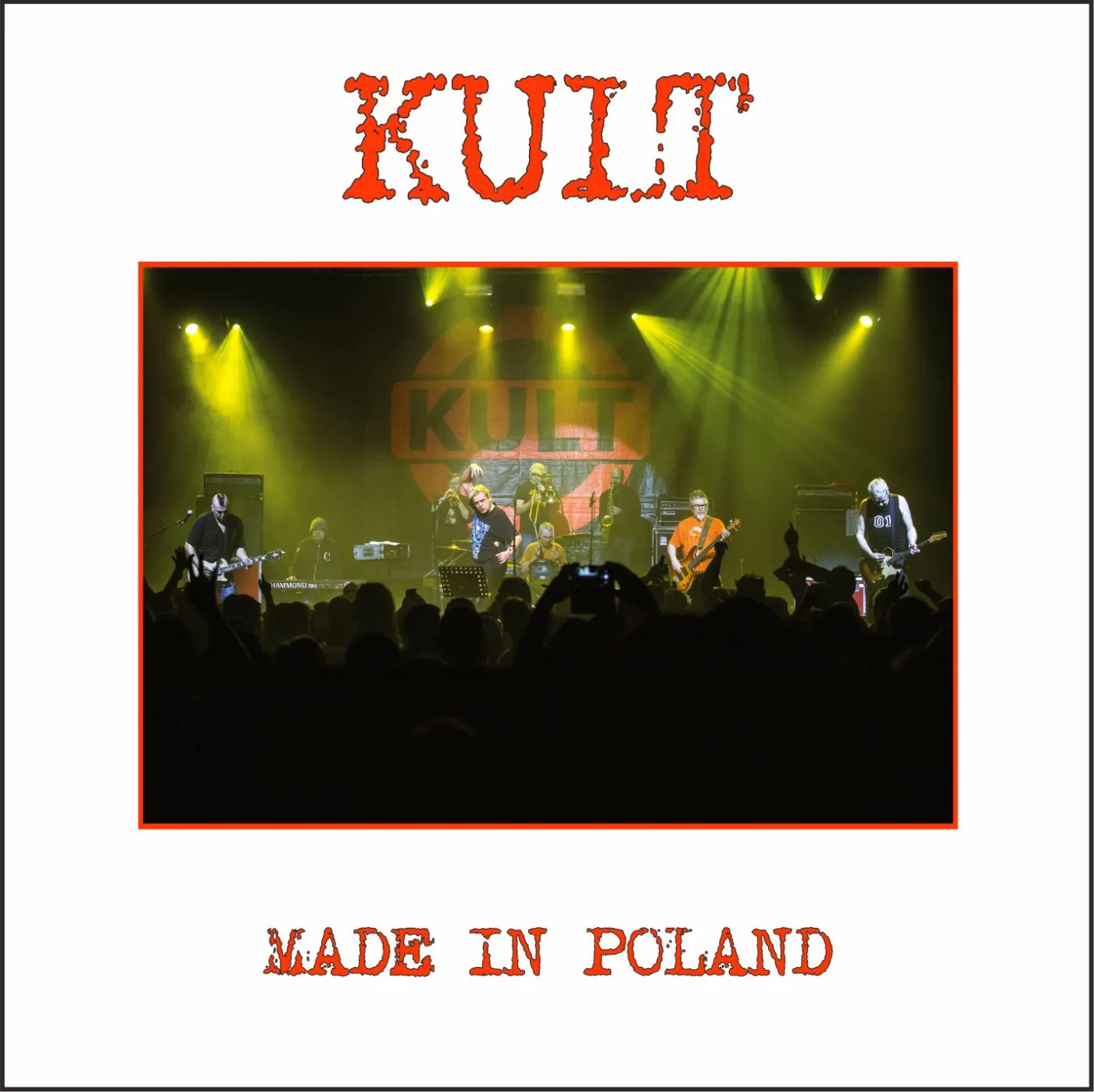 Okładka płyty Kultu "Made In Poland II"