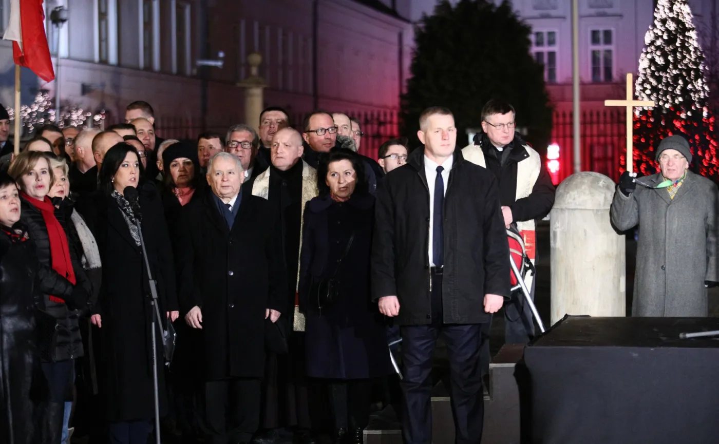 Prezes PiS na miesięcznicy