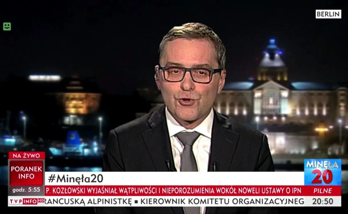 Skrin z programu "Minęła 20"