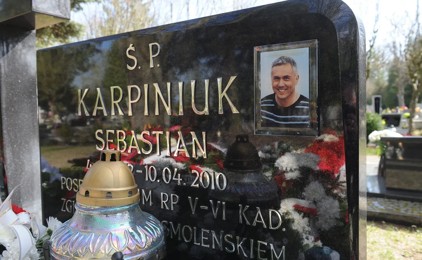 Grób Sebastiana Karpiniuka