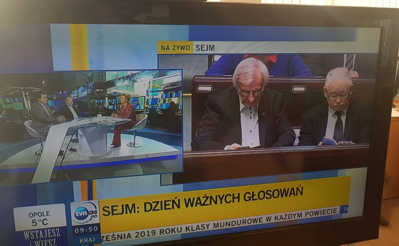 Jarosław Kaczyński w Sejmie