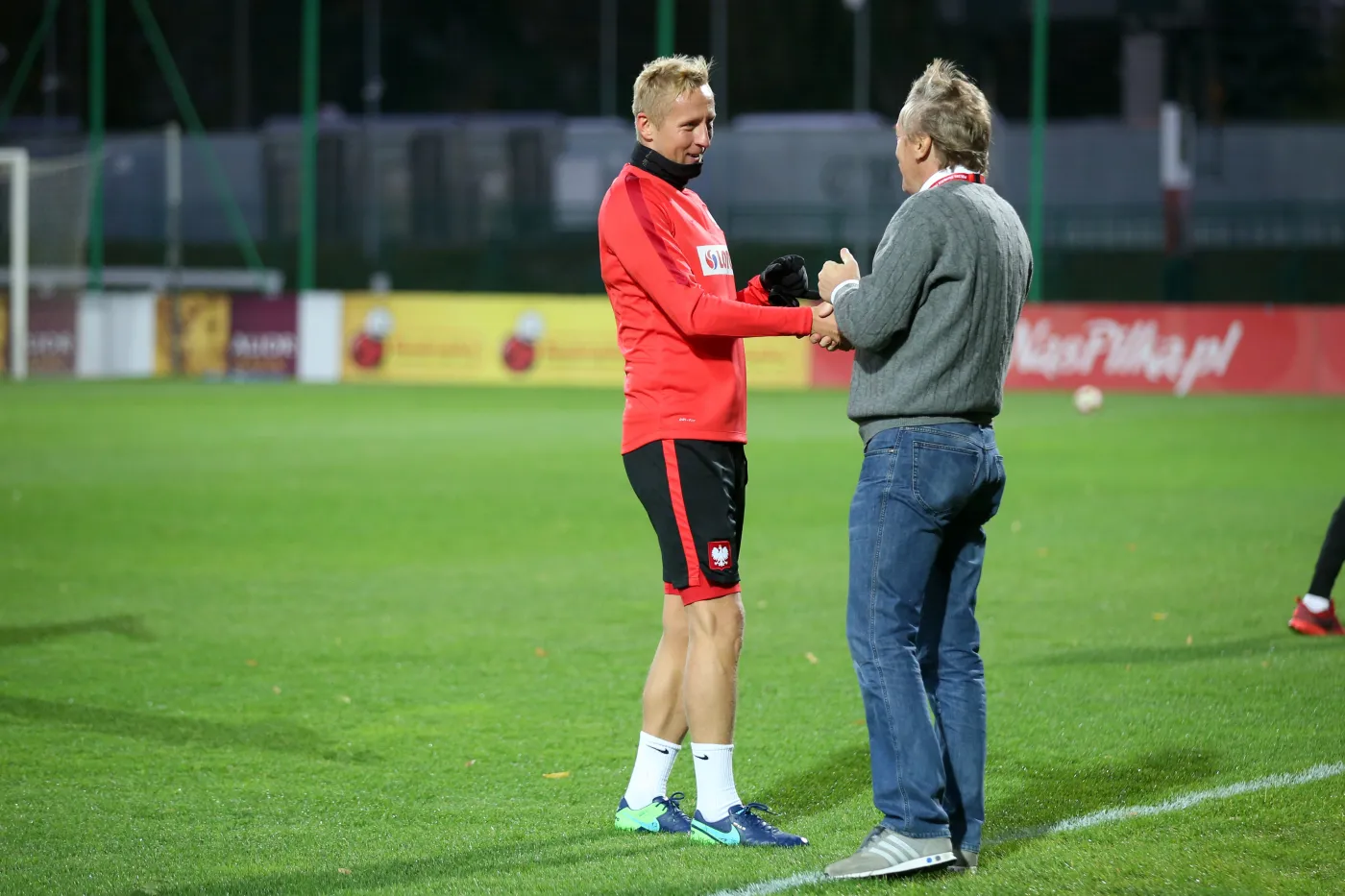 Kamil Glik i Zbigniew Boniek