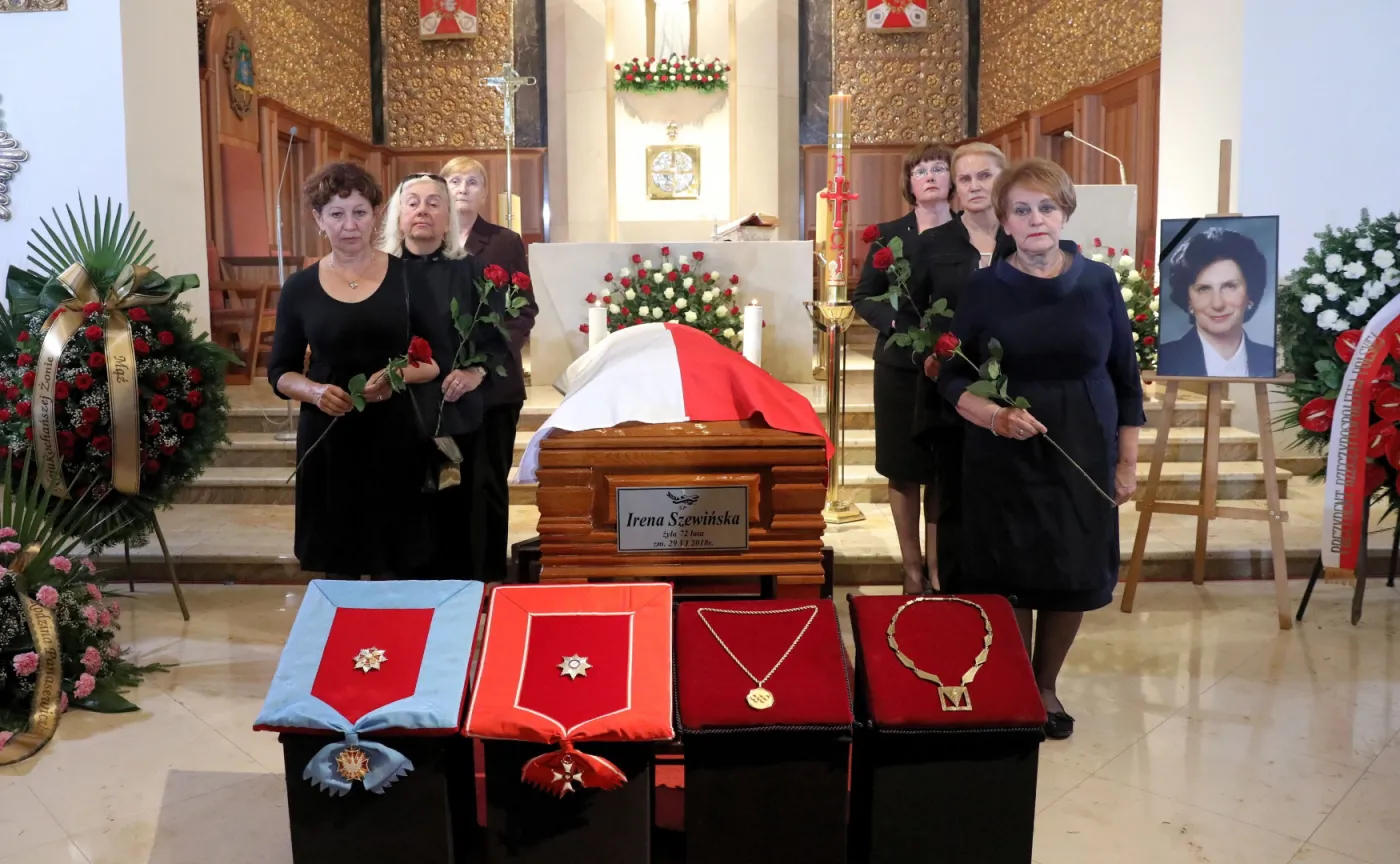 Pogrzeb Ireny Szewińskiej