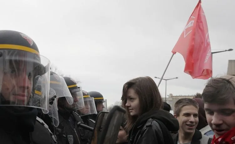 Strajk studentów we Francji