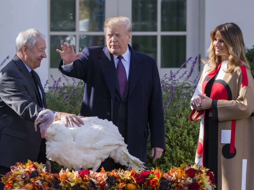 Takich kpin jeszcze nie było. Internauci bezlitośnie komentują kosmicznie drogi płaszcz Melanii Trump. FOTO
