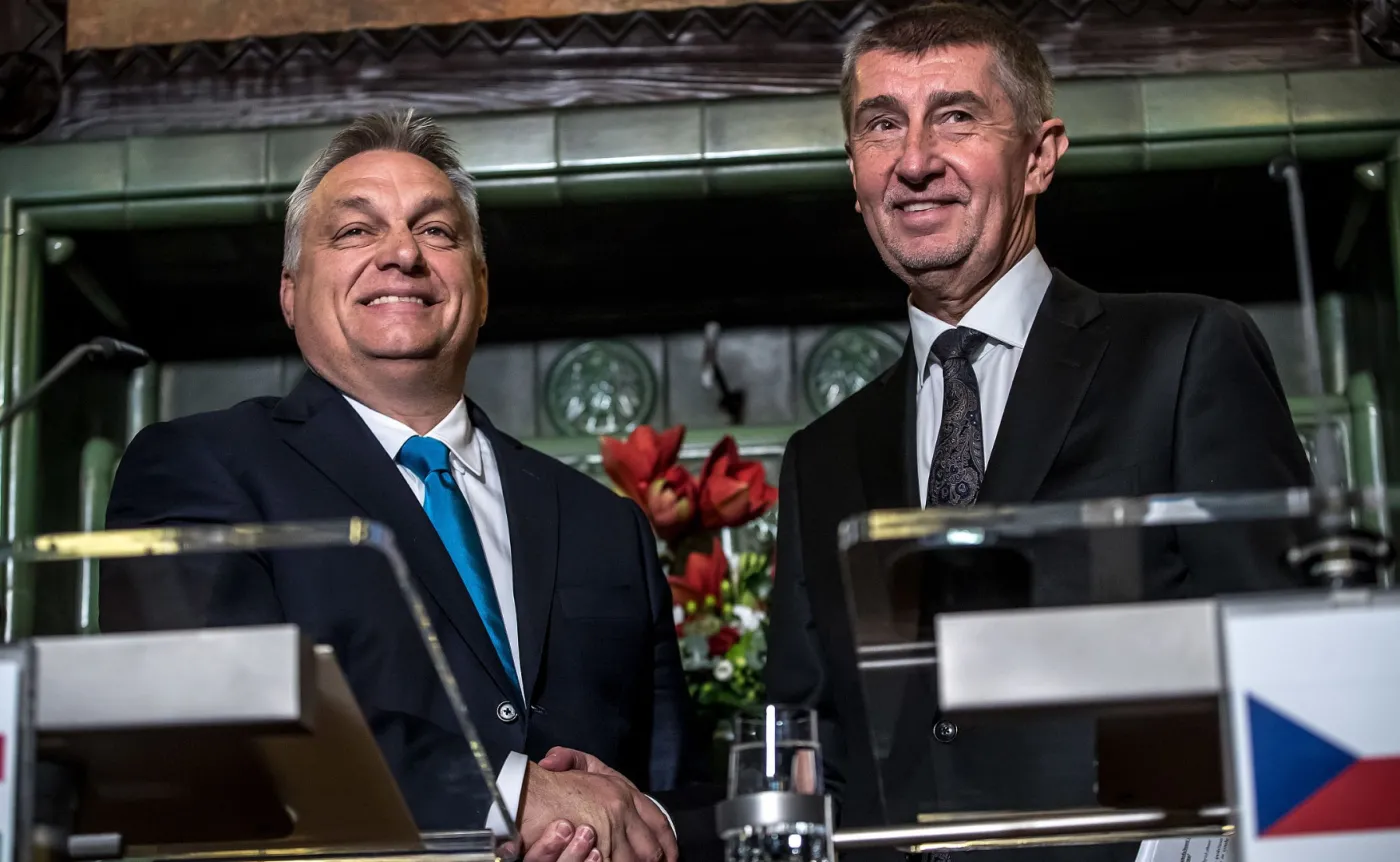 Viktor Orban i Andrej Babisz