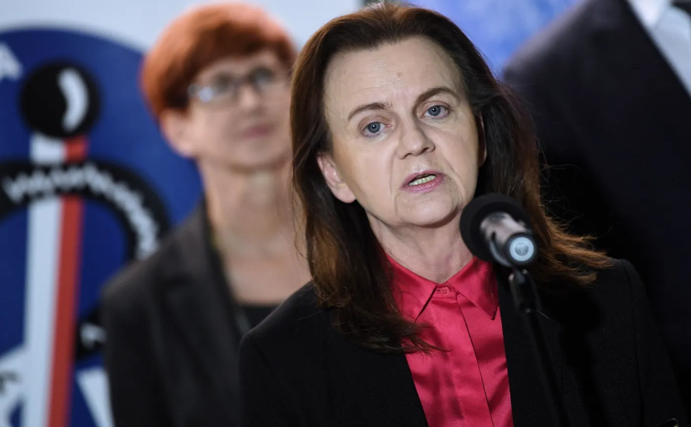 Prezes ZUS Gertruda Uścińska