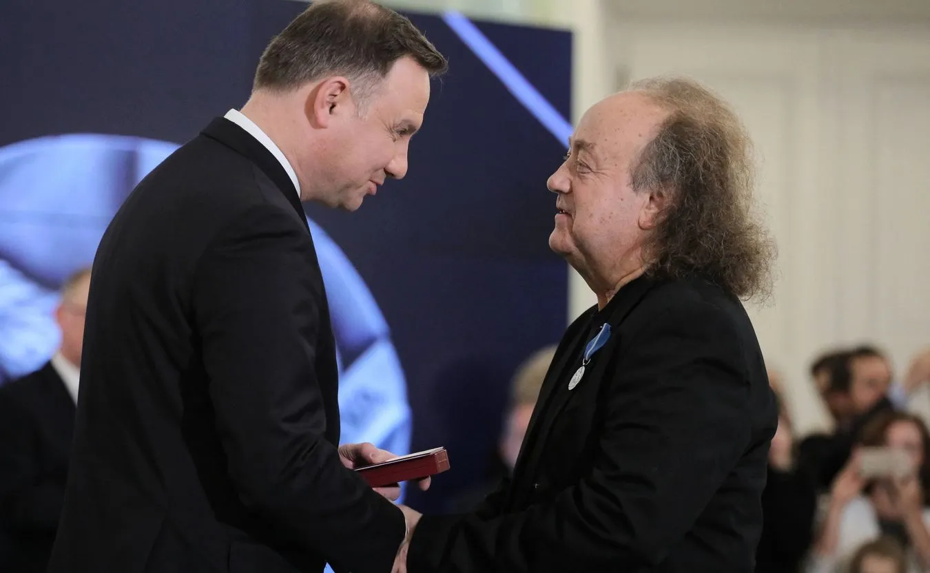 Andrzej Duda i Józef Skrzek