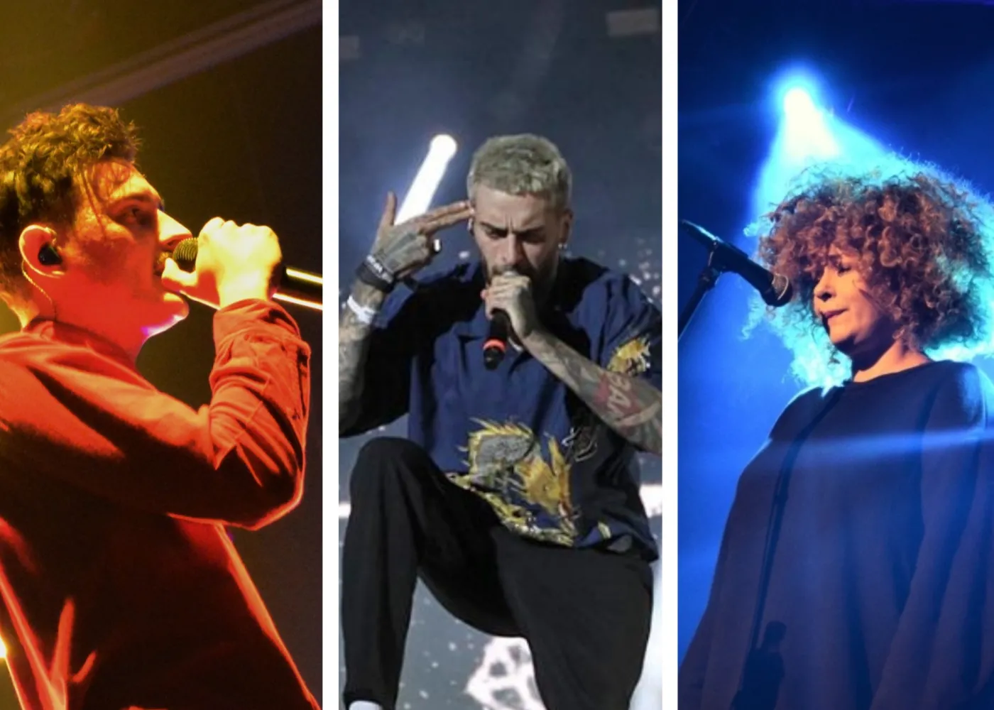 Dawid Podsiadło, Quebonafide, Nosowska fot, Aneta Kwiatkowska/Joanna Combik