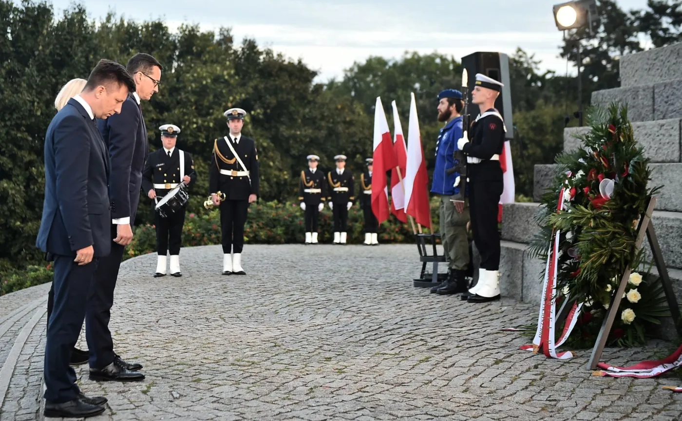 Uroczystości na Westerplatte
