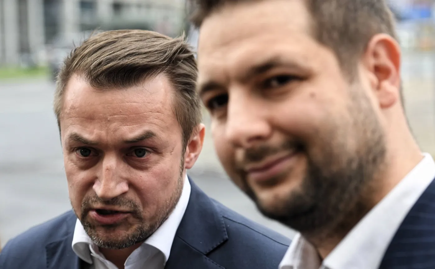 Piotr Guział i Patryk Jaki