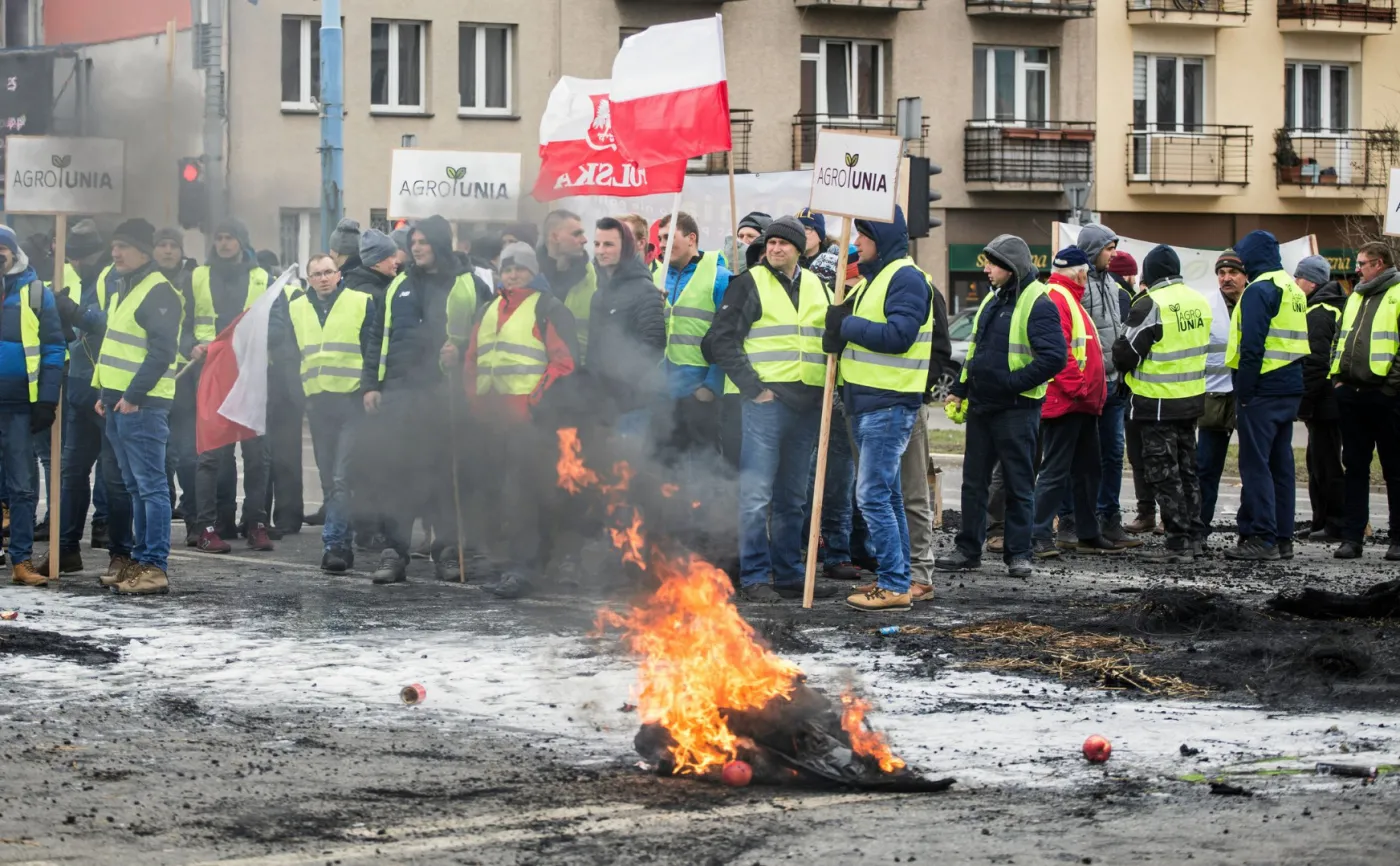 Protest rolników z AGROunii