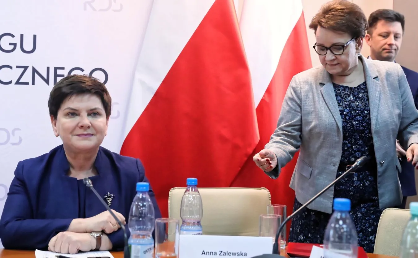 Beata Szydło i Anna Zalewska 