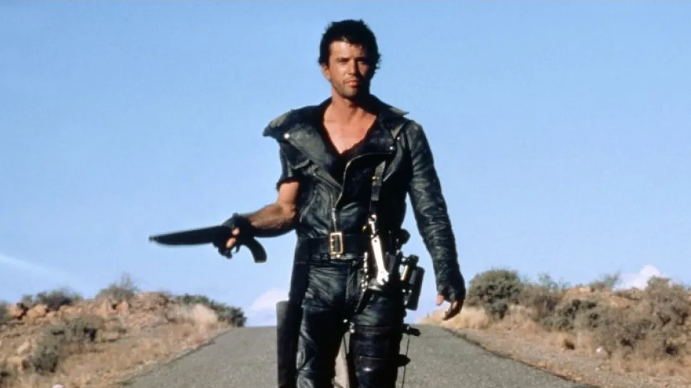 Mel Gibson w filmie "Mad Max"