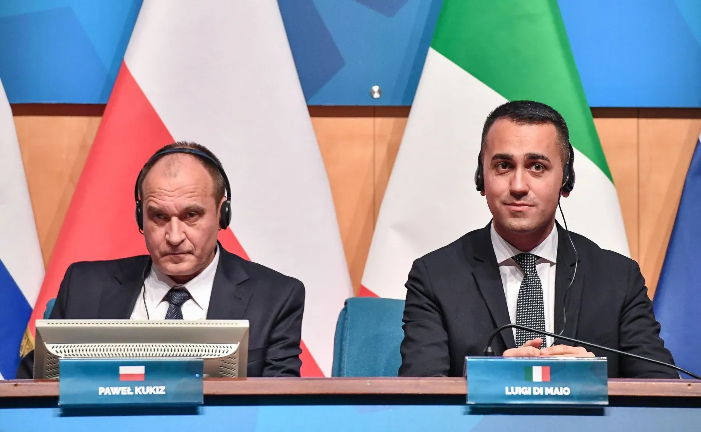 Paweł Kukiz i Luigi Di Maio