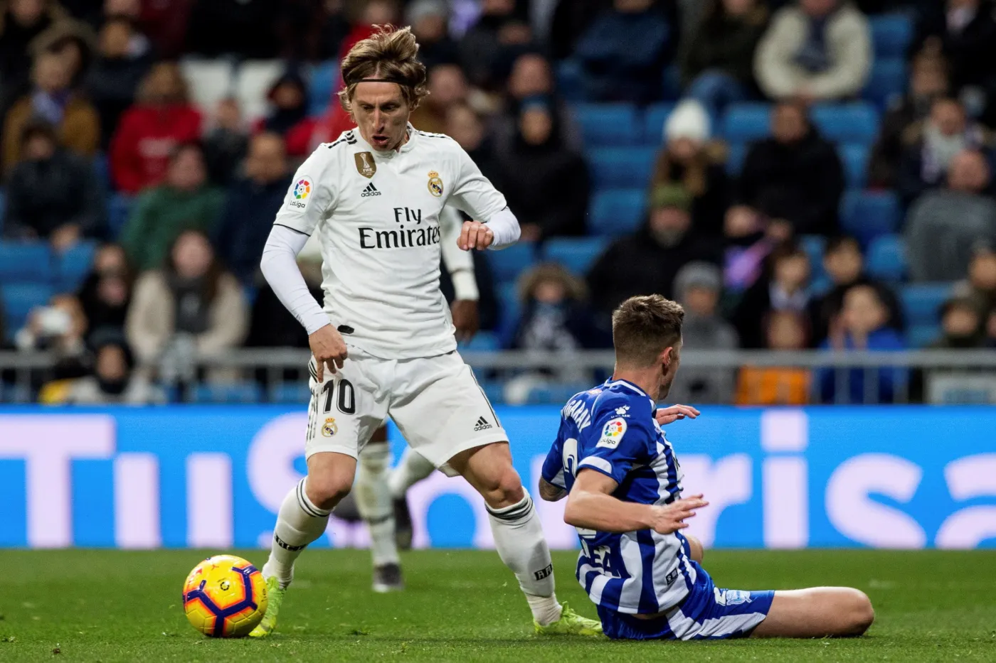 Luka Modric i Carlos Vigaray