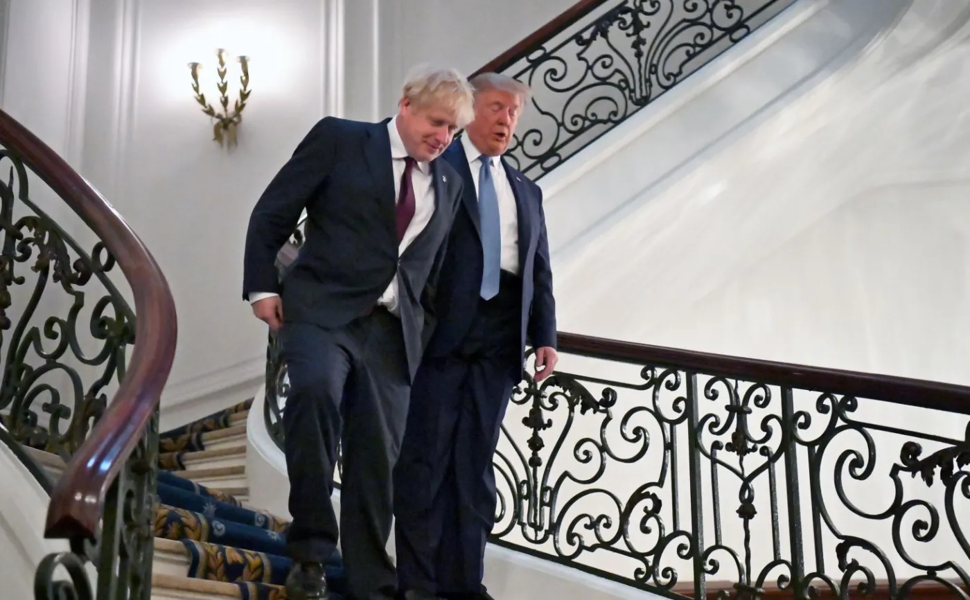 Boris Johnson i Donald Trump