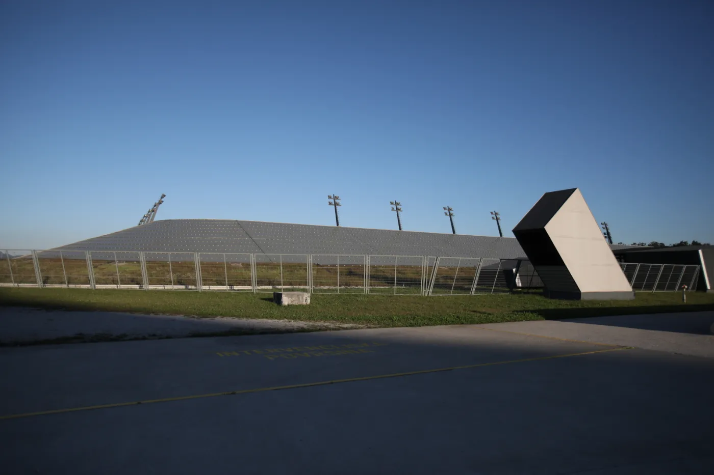 Stadion piłkarski "Stożice" w stolicy Słowenii - Lublanie