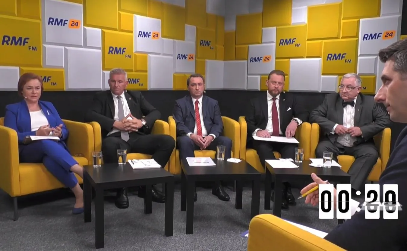 Debata RMF FM, DGP i Interii
