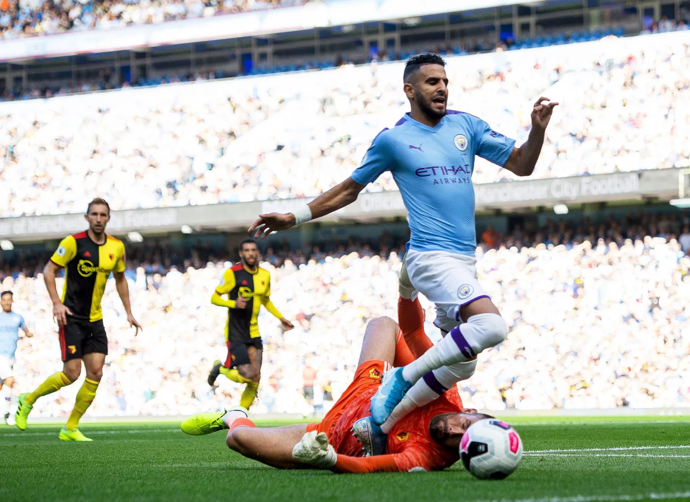 Ben Foster i Riyad Mahrez