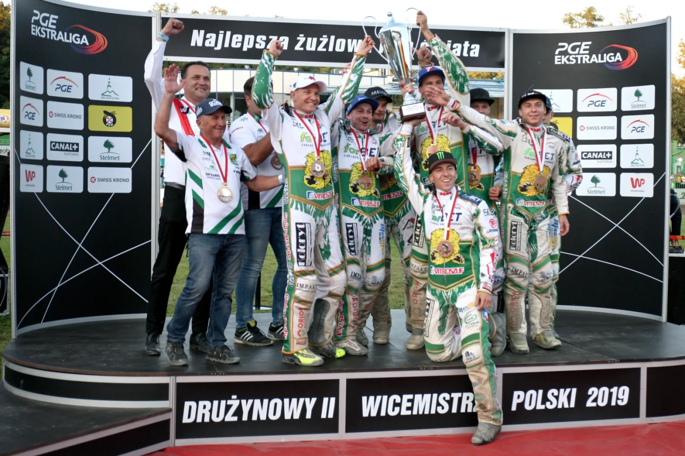 Żużlowcy forBET Włókniarza Częstochowa na podium drużynowych mistrzostw Polski