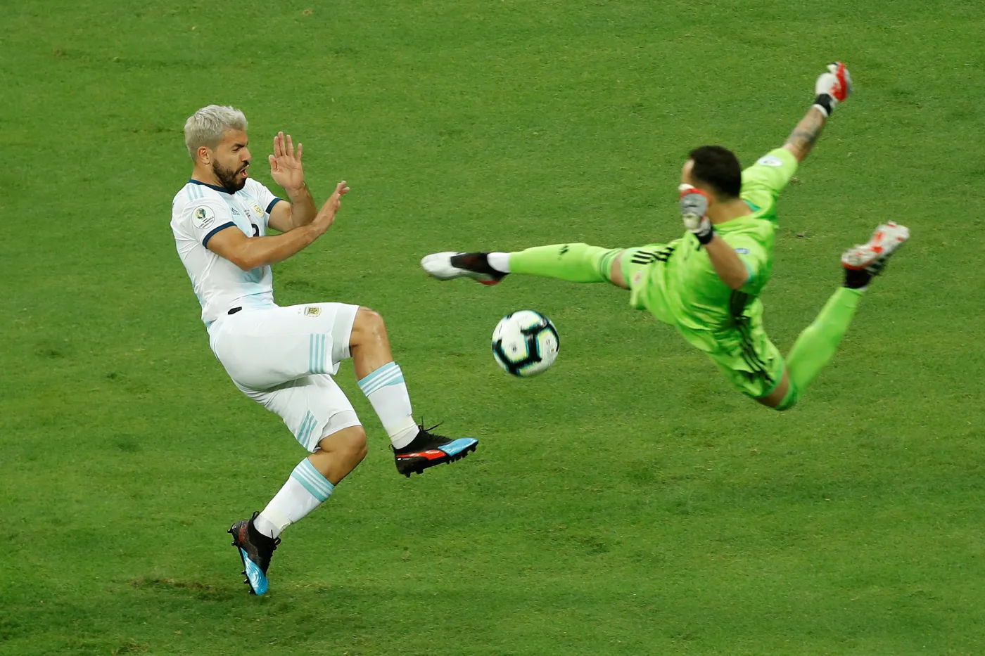 David Ospina i Sergio Aguero